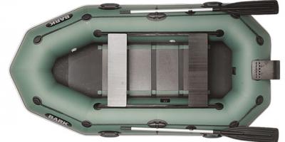Гребная ПВХ лодка надувная Bark B-270NPD