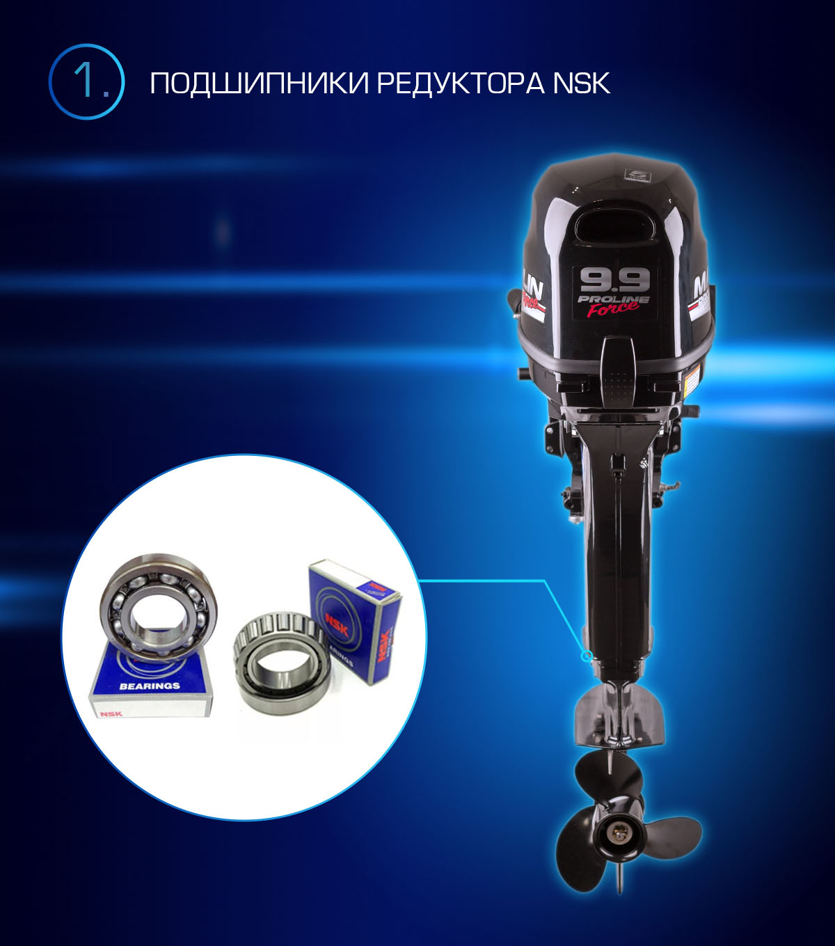 Марлин MP 9,9 AWRS Proline Force Марлин MP 9,9 AWRS Proline Force