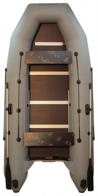 Лодка ПВХ Фортуна 3700 XL (слань+киль) моторная