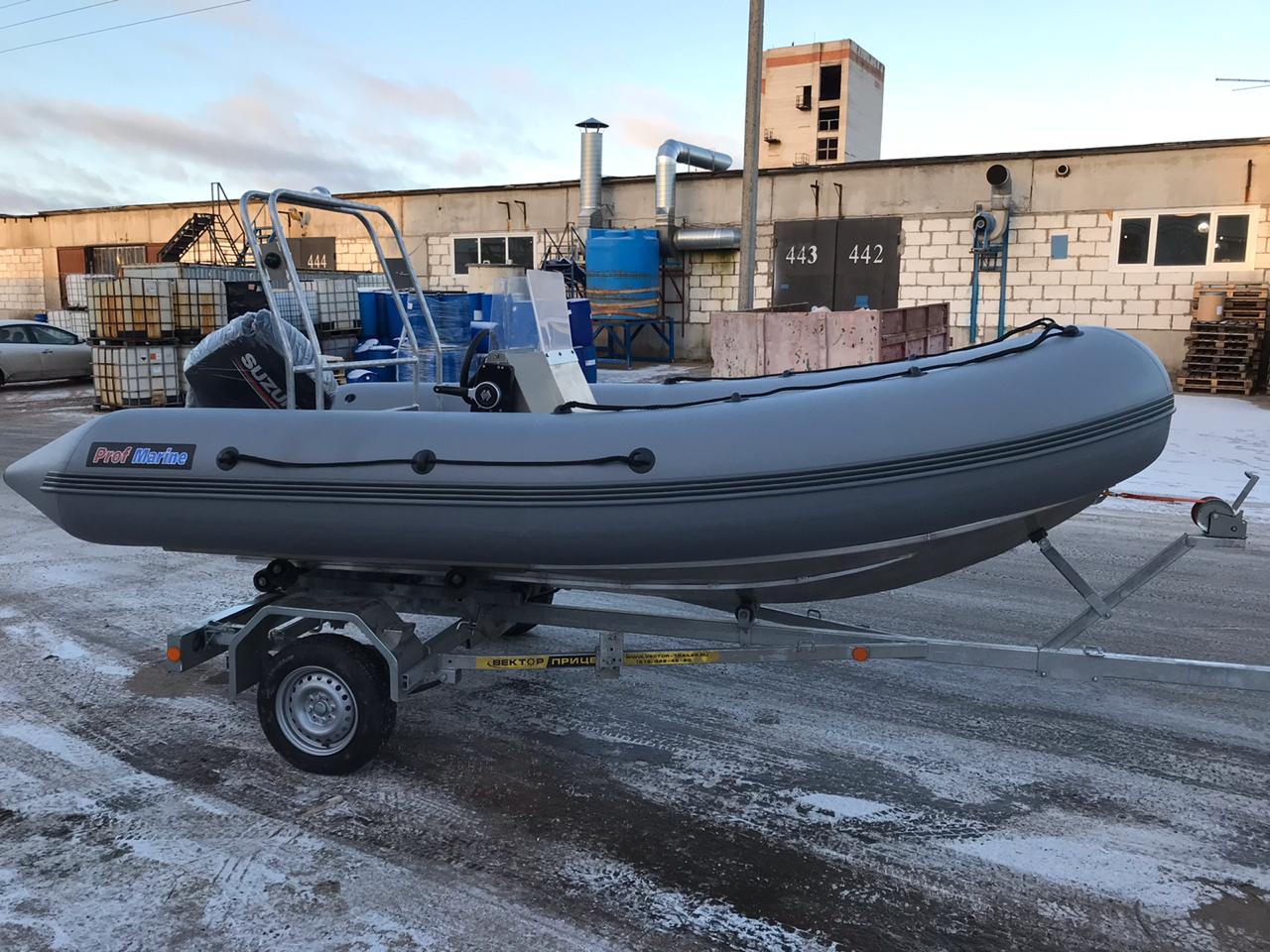 ПрофМарин РМ 450 RIB с алюминиевым корпусом