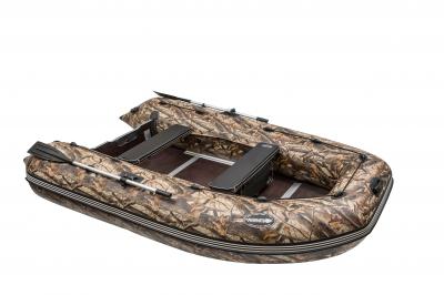 Лодка ПВХ Пиранья 340Q5 SL камуфляж моторная